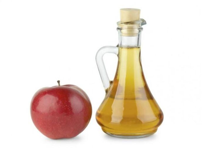 jablčný ocot na liečbu plesní nechtov na nohách